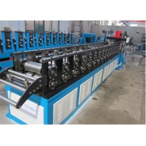 Square Grill Damper Shutter Roll Forming Machine , Auto Shatter Making Machine