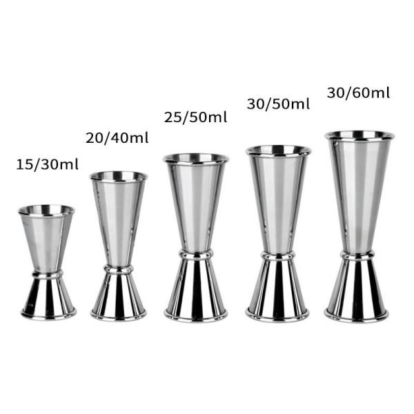 Premium Japanese Jigger 304 Stainless Steel Cocktail Jigger For Bartending