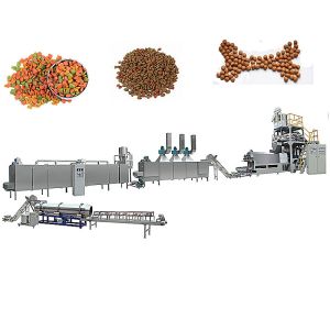 Pet Food Manufacturing Machine with Stainless Steel Material and Video