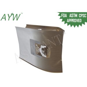 Square Box Coffee Tea Bags Block Bottom Custom Printed With Clear Window