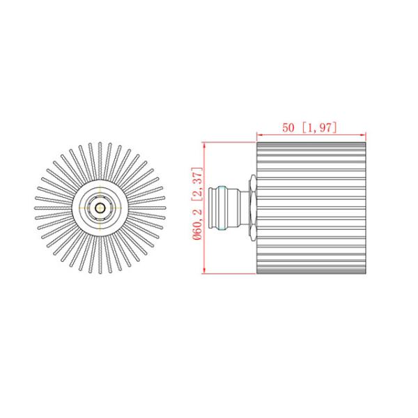 DC-6GHz 30W Dummy Load / Termination Load 4.3-10 Female