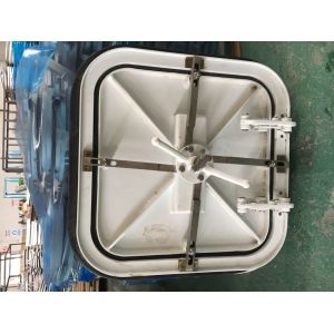 Embedded Ship Hatch Cover Marine Aluminum Manhole Cover 500×500mm