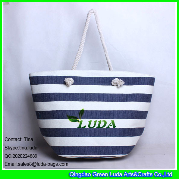 Buy LUDA 2015 china wholesale stripe fashion paper bag lady straw handbags at wholesale prices