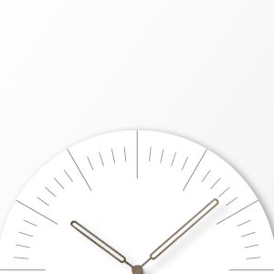 30cm Creative Wooden Wall Clock Round Unique Modern Wall Clocks