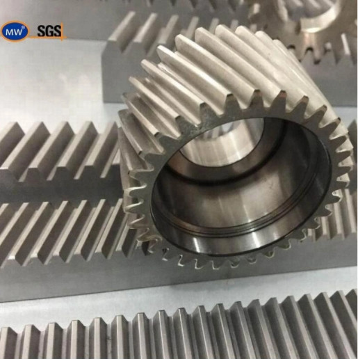 Buy MW High Quality Industrial Engraving Spur Helical M1 M1.5 M2 M2.5 M3 M4 M5 M6 M8 Dp Cp Steel Gear Rack for CNC Machine at wholesale prices