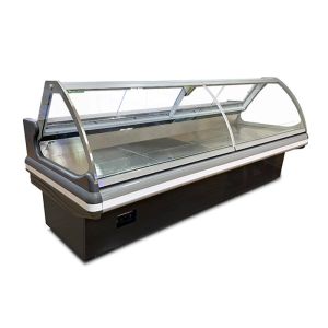 Multifunctional Glass Deli Showcase Single Temperature Deep Fridge