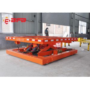 20m/Min 3 Ton Hydraulic Lifting Rail Transfer Cart