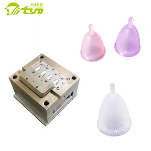 Reusable Silicone Injection Molding Machine , Soft Menstrual Period Cup 3d