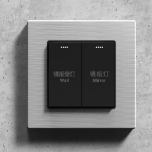 Smart Laffey Wall Switch , Aluminum 12V Electrical Smart Switch