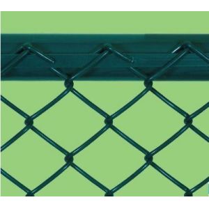 100ft Roll Heavy Gauge Galvanized Chain Link Fence Abrasion Resistance