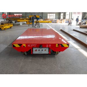 Large Duty Electrical Pipe Factory Railway Transfer Carts