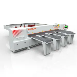 Efficient Acrylic Design Cutting Machine Accuracy 3800mm Sawing Length 11kw Head
