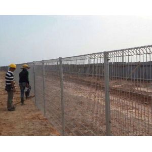 Galvanized Powder Coated Brc Mesh Roll Top Fence