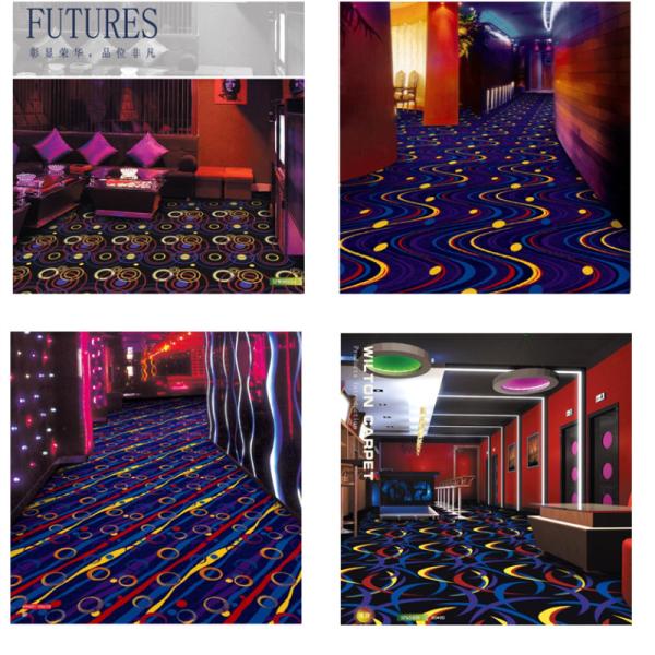 Polypropylene Wilton Modern Home Carpet , Contemporary Carpet Tiles