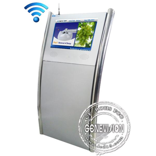 1000:1 Contrast 3G Digital Signage , 500cd/m2 3G Media Player