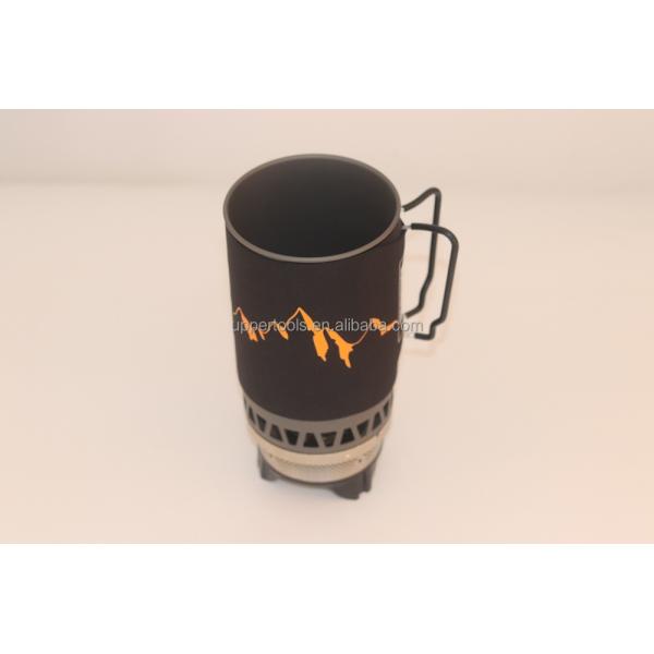 Split Gas Supply 1.4L Backpacking Camping Propane Stove for Portable Cooking System