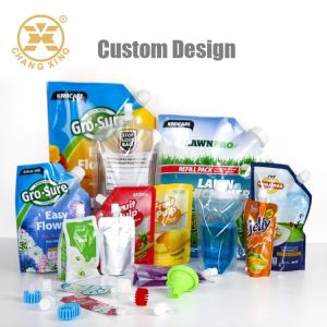 150ml 1L 5L Beverage Detergent Packaging Pouch Reusable Plastic Drink Bag With