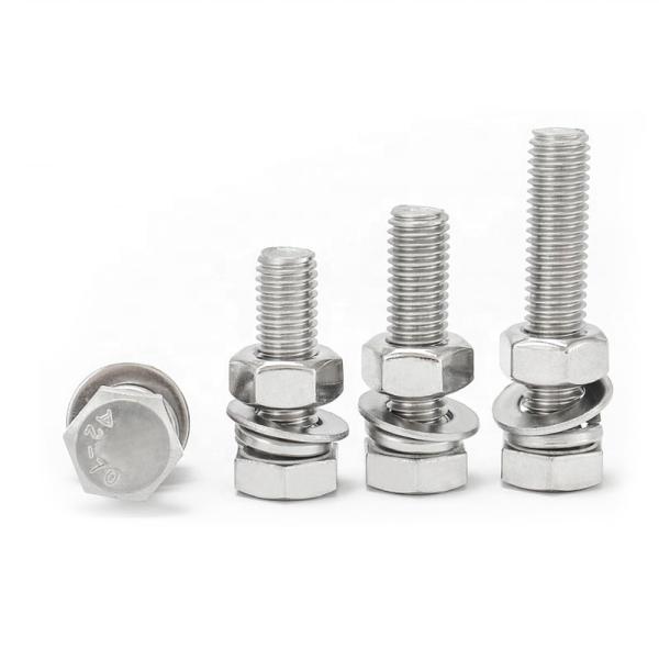 Buy Stainless Steel M27 Hex Head Bolt Fastener DIN931 Bolzen All Style Of Screw 16mm M40 at wholesale prices