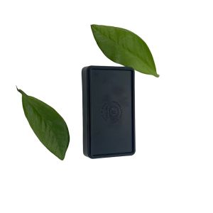 Matte Black Camping Melamine Sauce Dish Double Lattice Soy Sauce Dishes FDA