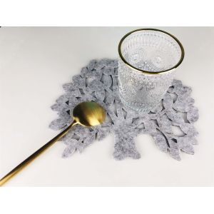 China Lightweight Drink Felt Coasters 100% Recycled Premium Felt Material on sale