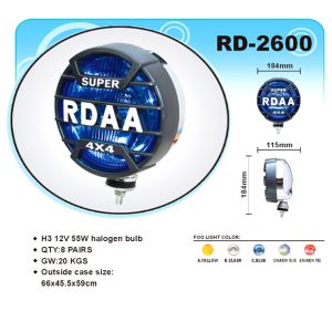 4 x 4 off road / SUV / Jeep front bumper fog light fog lamp with CE, ISO9001,