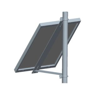 ISO9001 Certified Customized Solar Panel Mounting Fabrication Zinc Plated Iron
