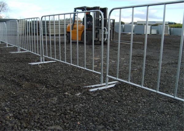 Buy Full Hot Dipped Galvanized Crowd Control Barriers 1100mm X 2200mm at wholesale prices