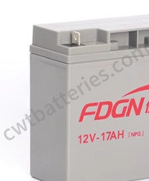 Rechargeable SLA Solar Lead Acid VRLA Battery 12V 17Ah