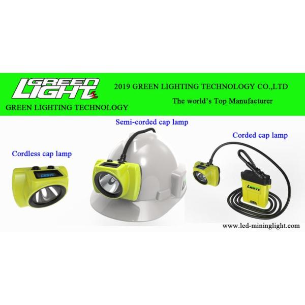 18000lux Cordless High Power Led Headlamp Ip68 Waterproof With Li - Ion Battery