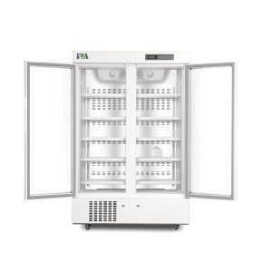 Large Capacity 656L Side by Side Door Vertical Stand Medical Pharmacy Vaccine