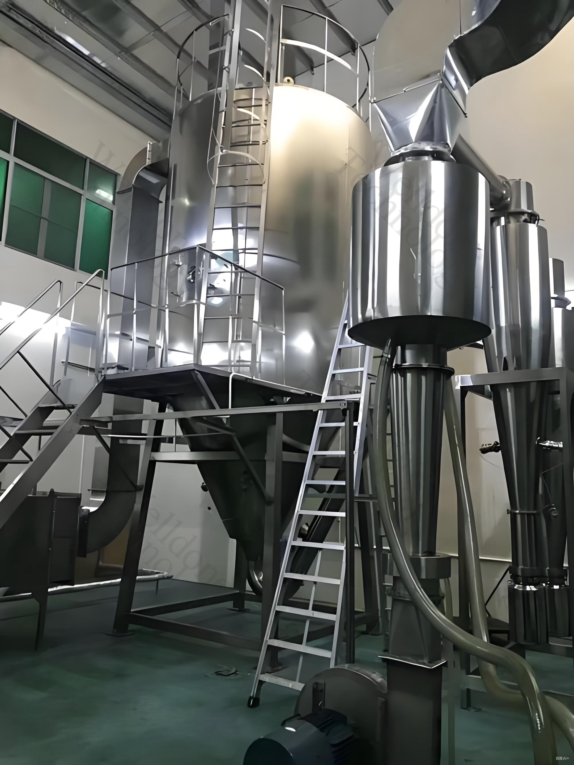 Full Stainless Steel Industrial Spray Dryer for Hemoglobin Powder