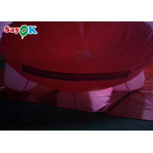 Pink 4m Inflatable Cartoon Characters Advertising Dinosaur Damp Proof