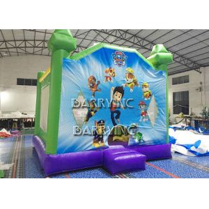 PVC Material Inflatable Bouncer Castle With Slide 4m * 5m * 4m Waterproof