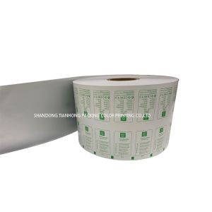 Automatic Packaging Machine Material Flexography Printed Aluminum Foil Roll Film