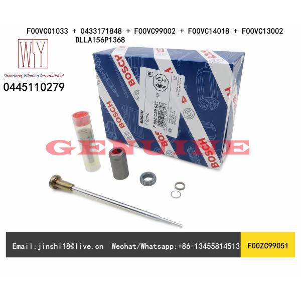 Bosch Genuine and New Nozzle Valve Kits F00ZC99051(F00VC01033+0433171848