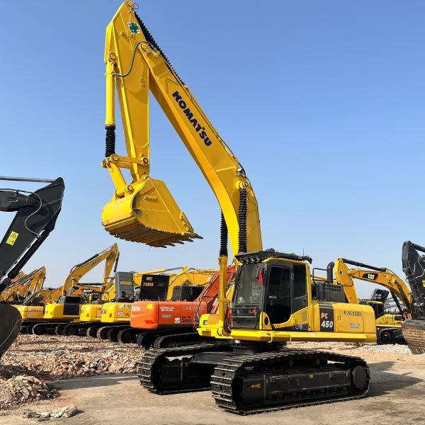 2024 Year Komatsu Used PC450-8 Excavators 45 Ton Original Paint Digger