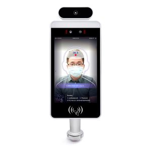 8 Inch LCD Display Auto 150cm Temperature Scanner Kiosk