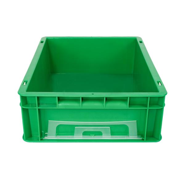 Buy Solid Box Plastic Travel Crate for Space-Saving Poultry Egg Storage at wholesale prices