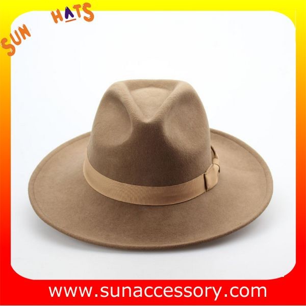 1462 Sun Accessory camel winter wool felt safari mens fedora hats ,Shopping online hats and caps wholesaling
