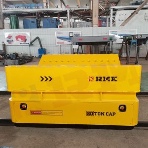 Rail Industrial Transfer Carts 20 Tons Steel Coil Transfer Cart