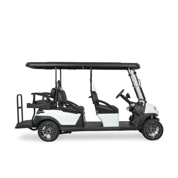 6 Persons Electric Golf Cart With Backward Seats