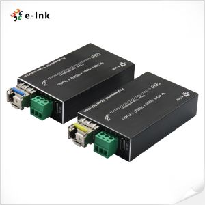 Mini 4K HDMI Fiber Extender with RS232 & External Audio Data rate up to 10.2Gbps