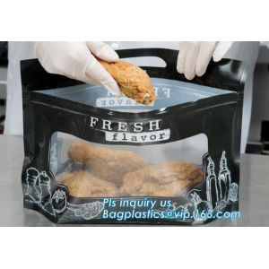 Resealable Rotiserrie Chicken pouch Bags, Anti Fog, Grill, Oven, Roasted, Hot