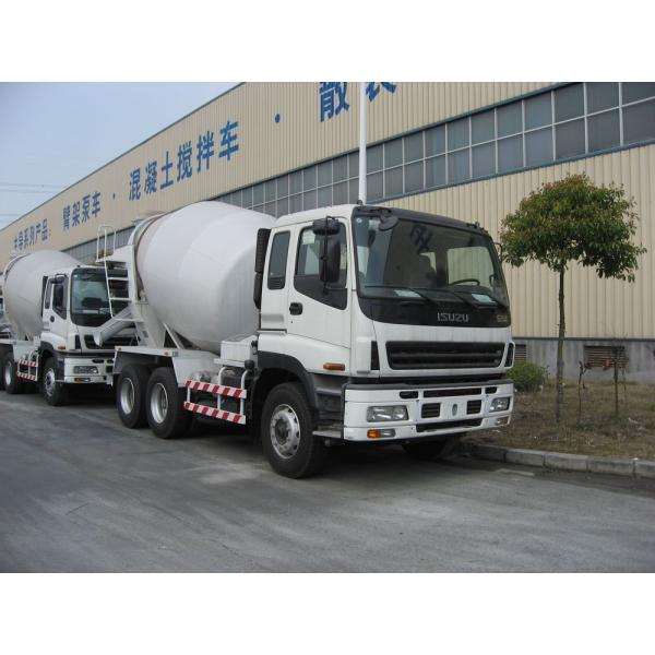 Buy ISUZU 8CBM , 9CBM ,10CBM Concrete Mixer Trucks Vehicle 6x4 HZZ5256GJB at wholesale prices