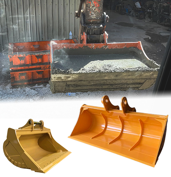 Heavy-Duty Excavator Mud Bucket with 3 Months Warranty Suitable for 1-50ton
