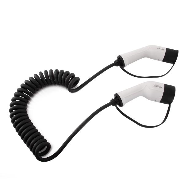 Buy 32A 3P 22kW 22kW Type 2 To Type 2 EV Charging Cable IEC 62196 5m at wholesale prices