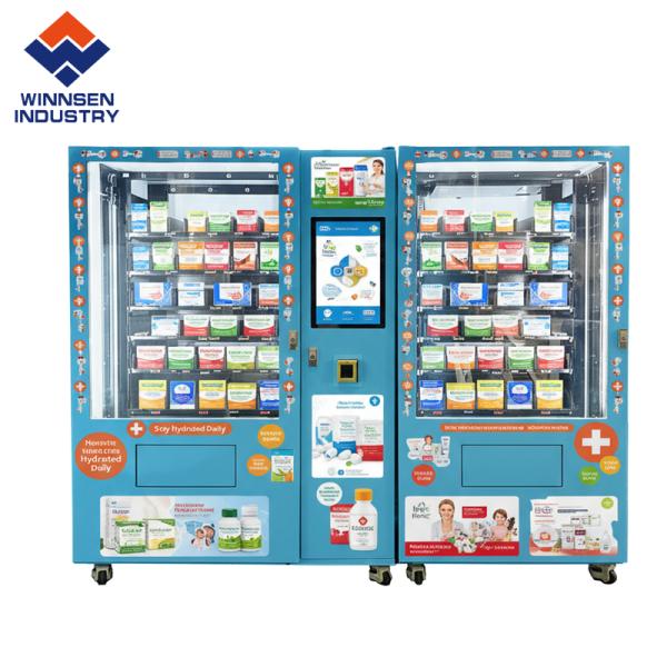Smart Refrigerated Medicine Vending Machine With Touch Screen And Smart