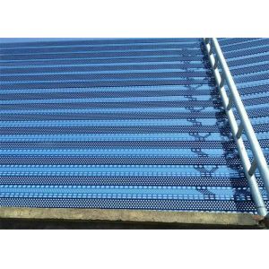 Park Windbreak Screens Electrostatic Powder Coating Reliable Durable