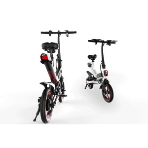Intelligent Folding Electric Bicycle 36V 6AH Battery Environmentally Friendly