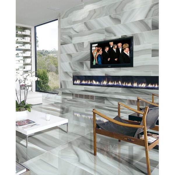 Heat Insulation Marble Look Porcelain Tile Absorption Rate Less Than 0.05%